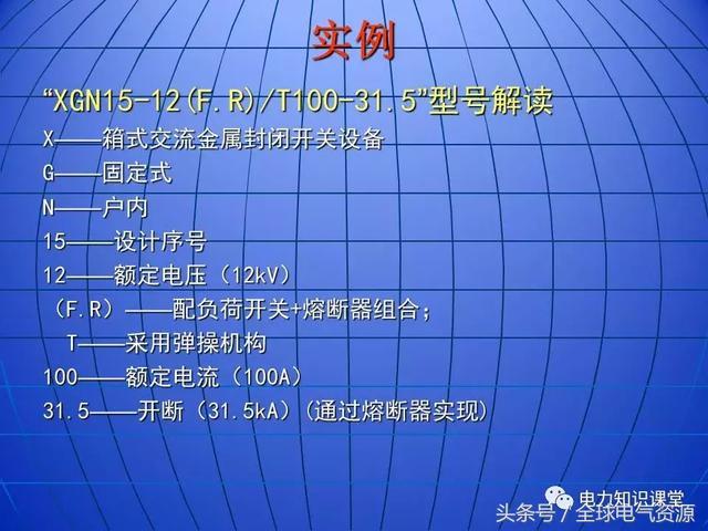 10kV中壓開關(guān)柜基礎(chǔ)知識，值得收集！