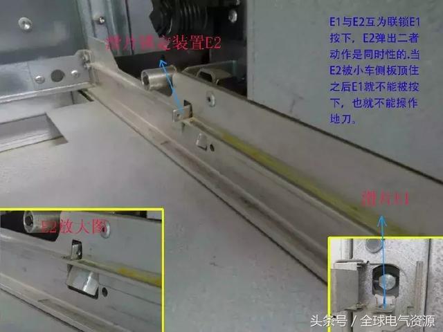 ABB高壓開關柜 5機械鎖細節，建議收藏！